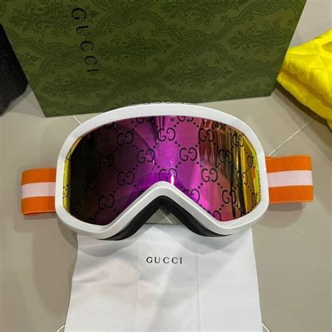 fake gucci snow goggles|gucci snowboarding goggles.